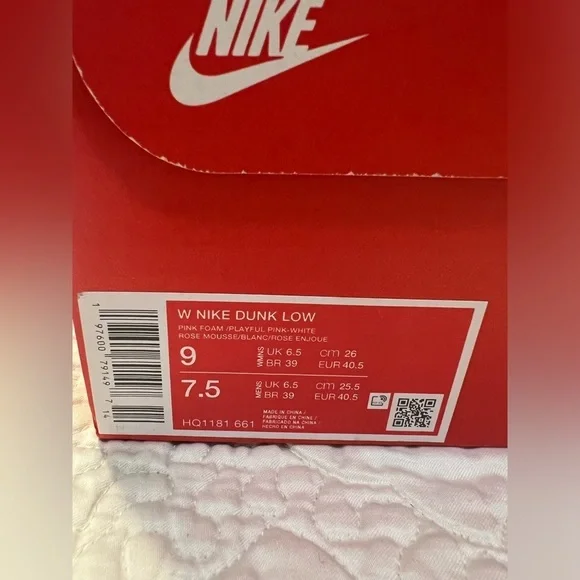 NIKE Dunk Low Preordered New Release “Pink Foam” - Picture 2 of 8